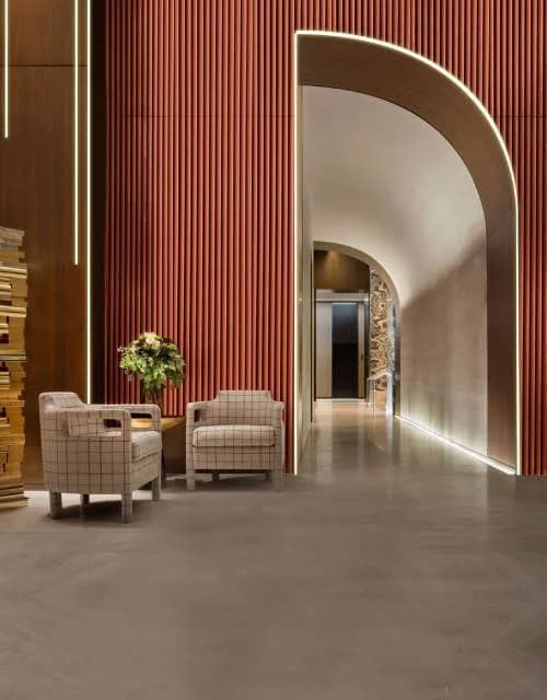 Luxury interior showcasing premium plywood, veneers and laminates in Bangalore