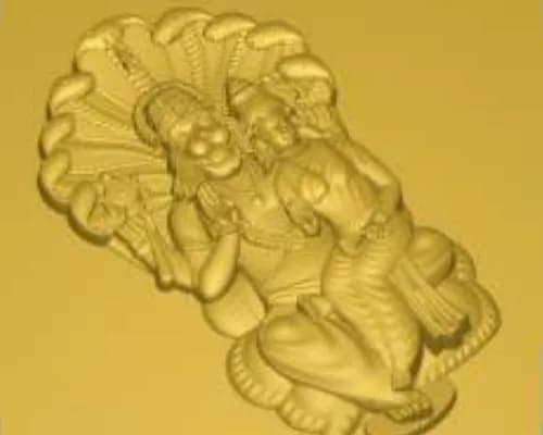 3D Mirror Image CNC Panel
