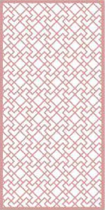 Decorative CNC-cut grill panel