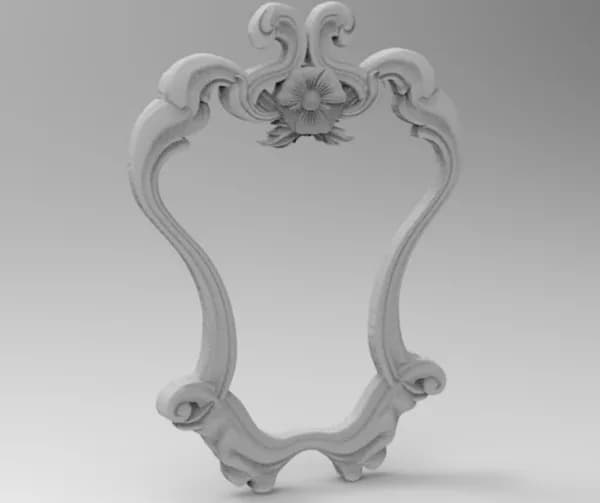 Luxury CNC Mirror Frame