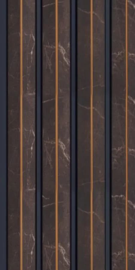 AVITUS architectural fluted panel — wood-textured finish
