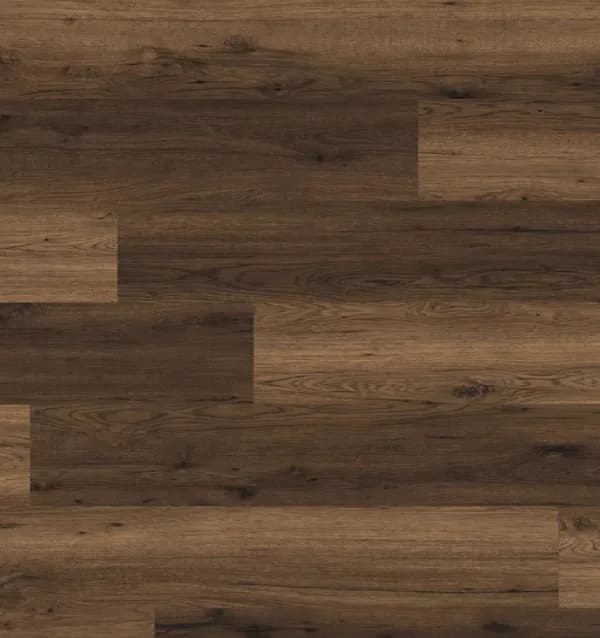 Mixed dark and medium brown wood planks