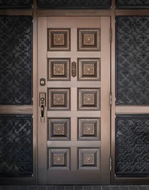 Fluted Doors features