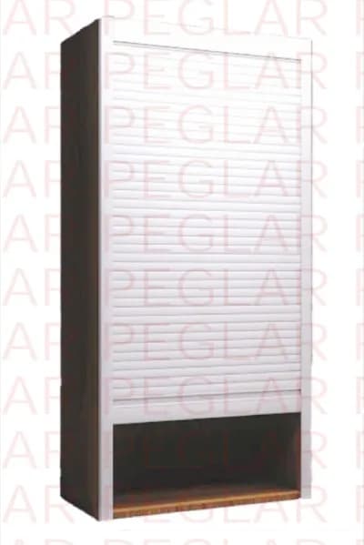 Aluminium metallic vertical kitchen rolling shutter