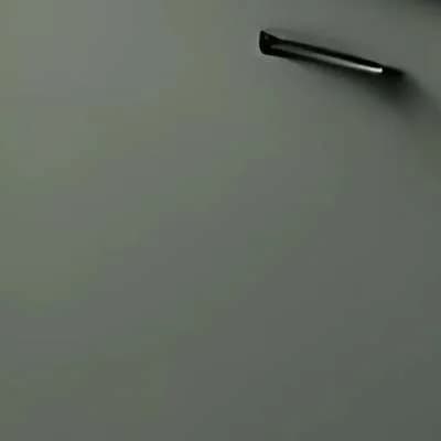 Matt grey-green acrylic laminate swatch, code ST 118