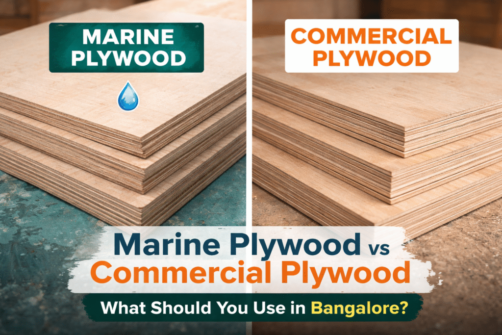 Marine Plywood vs Commercial Plywood:
