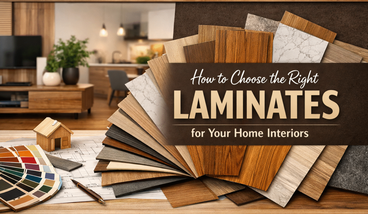 How to Choose the Right Laminates for Your Home Interiors
