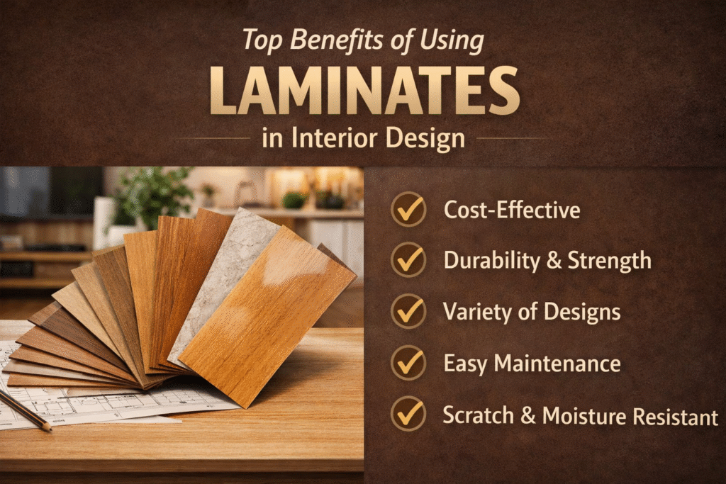 Top Benefits of Using Laminates in Interior Design