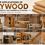 Top Applications of Plywood in Residential and Commercial Interiors