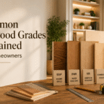 Plywood grades in Bangalore — BWP marine, BWR, MR moisture-resistant, commercial and economy grade sample boards compared
