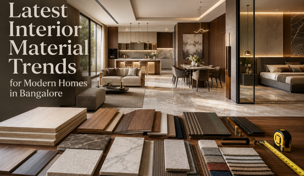 Interior Material Trends in Bangalore
