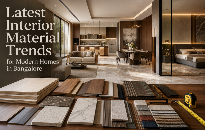 Interior Material Trends in Bangalore