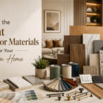 Interior materials in Bangalore — paint, tile, wood and fabric samples for choosing the right materials for your dream home